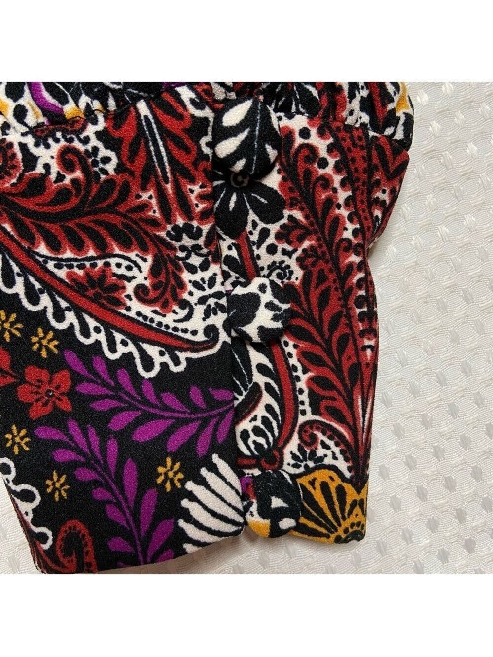 Chico's Long Sleeve Medallion Print Sheath Dress in Warm Colors Size 2 (10-12) - Picture 10 of 12